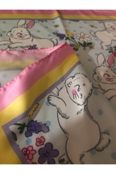 Generic Brand Rabbit Patterned Scarf