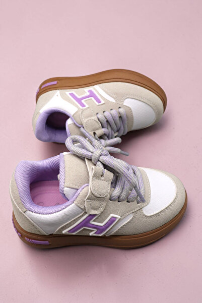 Prokids Unisex Velcro and Lace-Up Sneaker H Model. Daily Comfortable Sole Spo...
