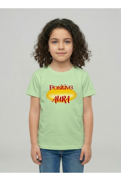 Babyqlo Unisex Positive Aura Graphic Print T-Shirt