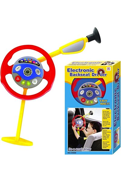 OEM Volan electronic de joacă pentru copii, pentru bancheta din spate, cu sun...