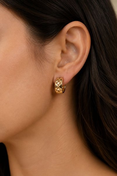 XUPING JEWELRY Ring Butterfly Patterned Earrings