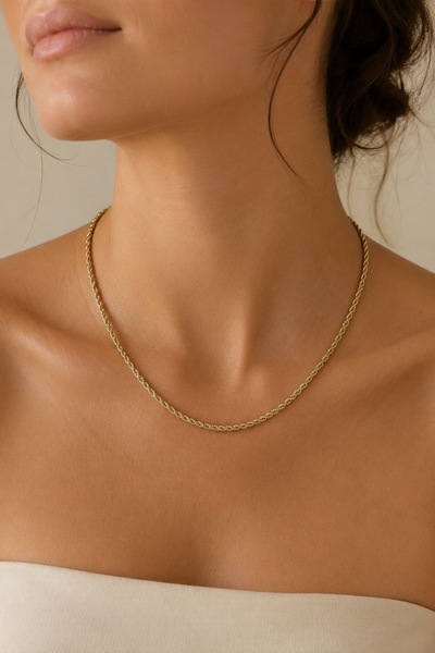 XUPING JEWELRY Twisted Necklace