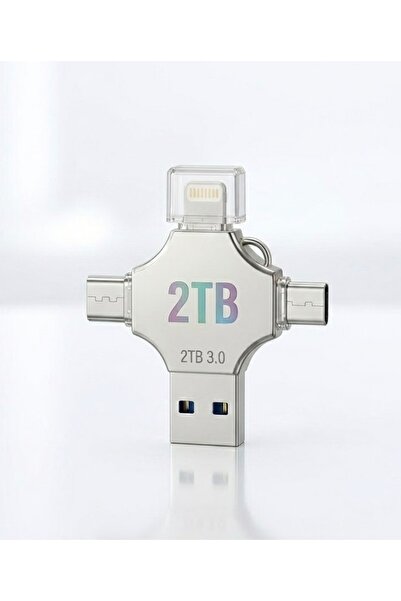Generic Brand Premium 2TB Multi-Interface Flash Drive – 4-in-1 Storage Soluti...