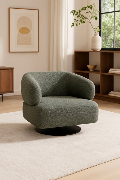Lilt Armchair - Glass - Dark Green