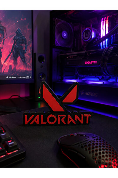 Genel Markalar Valorant Gaming Oda için Süs Logo