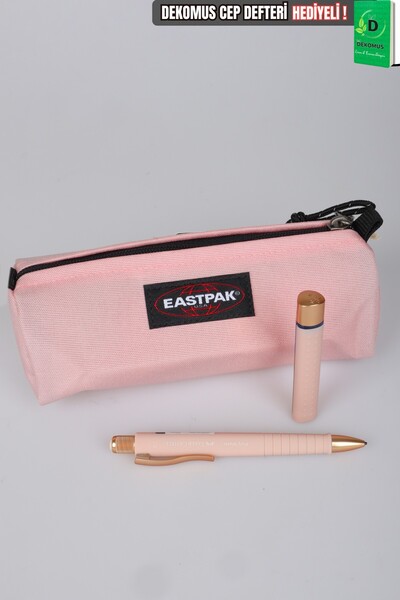 Eastpak X Dekomus, Original & Castell Stationery Set Benchmark Pink Pen Bag, ...