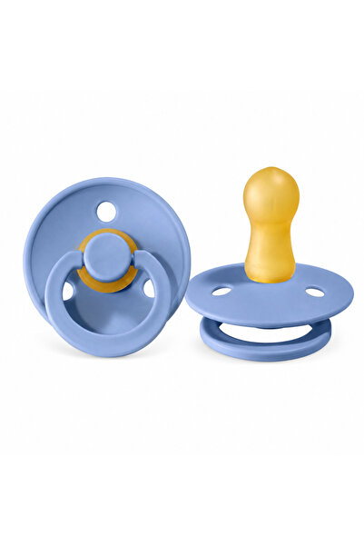 NW NessiWorld Rubber Pacifier 0-6 Months Sky Blue Price Is for One Piece