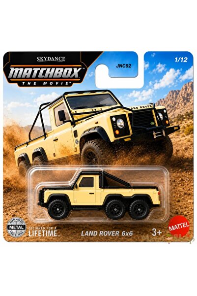 HOT WHEELS The Movie 1:64 Diecast Cars Land Rover 6X6 Jnd09