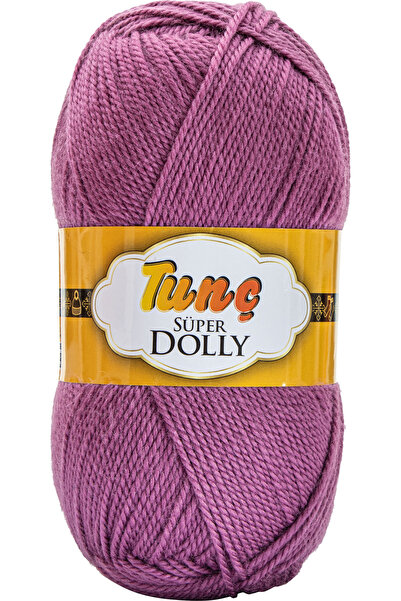 Tunç Super Dolly Booties Yarn 100 Gr 225 m - Dark Rose Dried 25