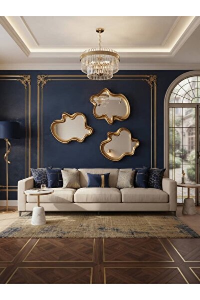 Generic Brand Elegant mirror set with a luxurious frame, adding a touch of so...