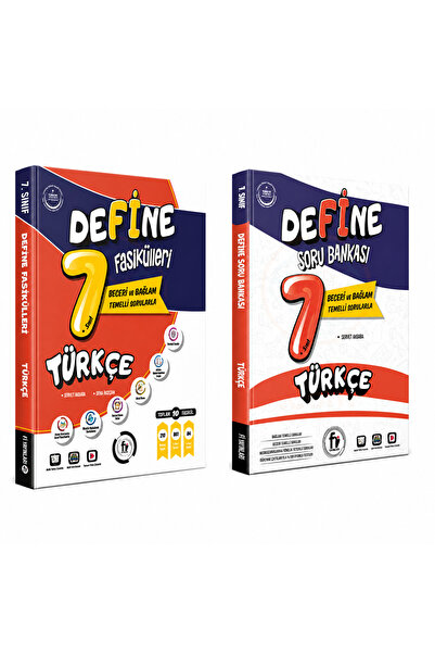 Fi Yayınları 7. Sınıf Türkçe Define Konu Anlatım Faikülü ve Soru Bankası 2 Ki...