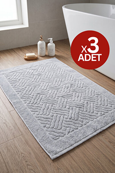 My Catherine 3-Piece Foot Towel |   Bath Mat |   Hotel Foot Towel |   Cotton ...