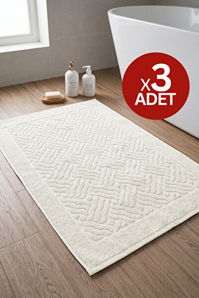My Catherine 3-Piece Foot Towel |   Bath Mat |   Hotel Foot Towel |   Cotton ...