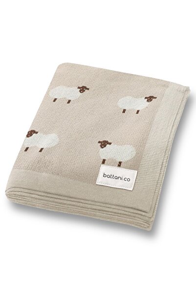 Battani.Co Knitted Baby Blanket for Girls and Boys, Ultra Size 100cm X130Cm, ...
