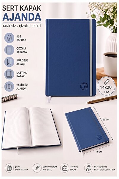 Artlantis Quality Undated Agenda Notepad A5 14X20Cm 1 Piece Lizz Ofs180L Line...