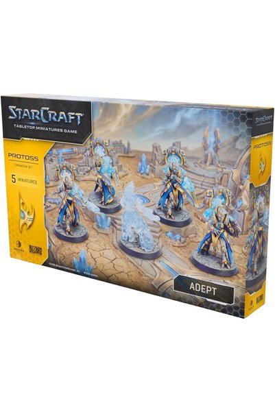 Archon Studio StarCraft Adept - Expansion with Protoss Miniatures and Adept S...