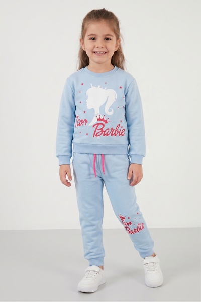 Barbi 3 STRING CHARDED KIDS GIRL'S Tracksuit