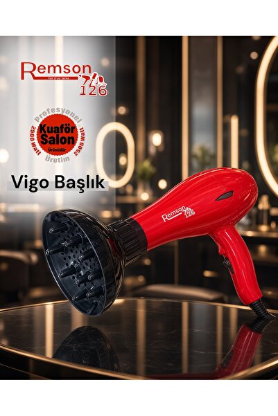126 Professionel Barber Series 126 Remson Fön Makinası için Saç Vigosu (Sadec...