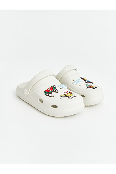 LC Waikiki Vizyon New Season White Patterned Boys' Sandals