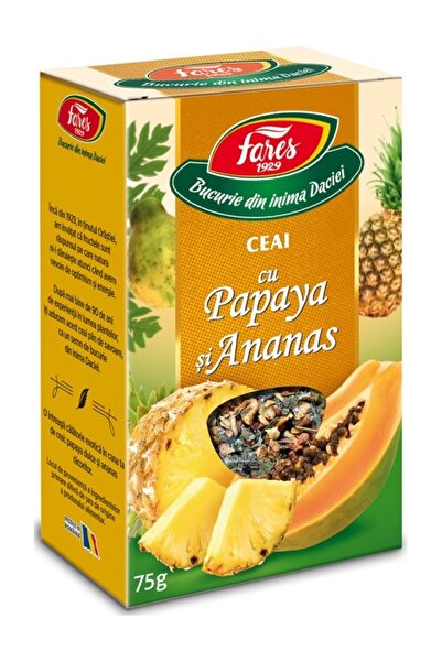 Fares Ceai cu papaya ananas 75g