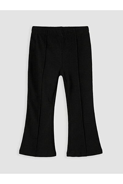 LC Waikiki Rmz Gi̇yi̇m Farkiyla Girls' Spanish Flared Leggings Pants