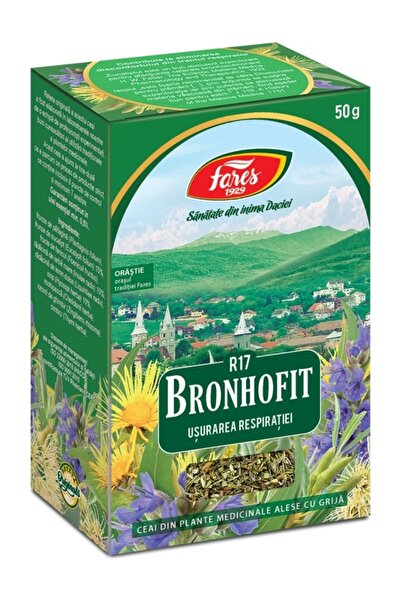 Fares Ceai BronhoFit [usurarea respiratiei] 50g