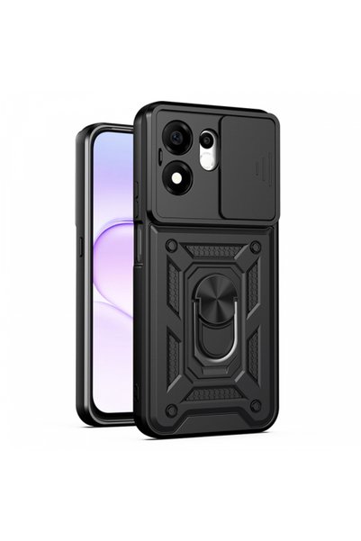 Techsuit Θήκη για Honor 600 Smart, Techsuit, CamShield, Μαύρο