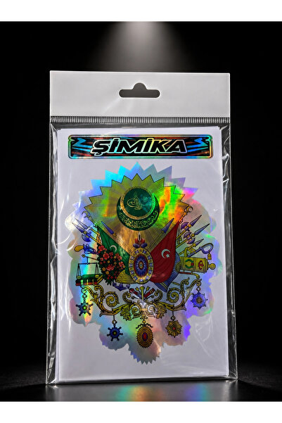 şimika tuning tuningmarketim Ottoman Tuğra Hologram 10X15 cm Quality Printed ...