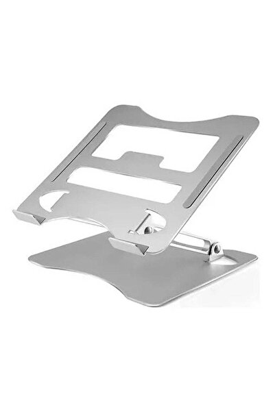 ineix Adjustable Portable Folding Laptop Stand Silver