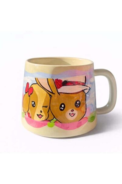 Chava Coffee Hand painted Palm City Cup