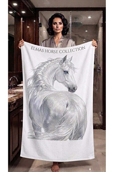 Elmas Dizayn Custom Design Brand Bath Beach Sports Towel Luxury Premium Organ...