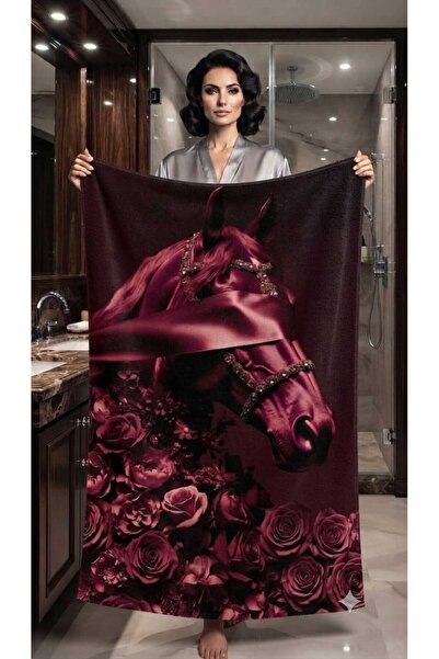 Elmas Dizayn Custom Design Brand Bath Beach Sports Towel Luxury Premium Organ...