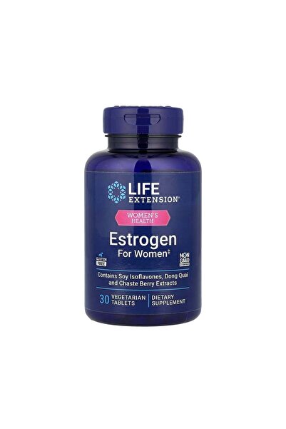 Life Extension إستروجين للنساء - 30 قرص نباتي