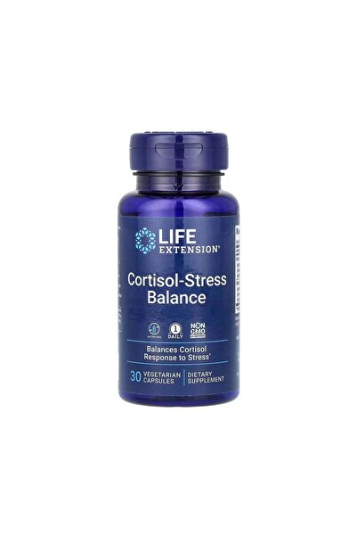 Life Extension كبسولات لتوازن الكورتيزول والتوتر - 30 كبسولة نباتية