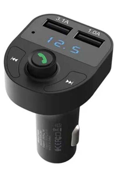 Earldom Bluetooth FM Transmitter Fast Car Charger