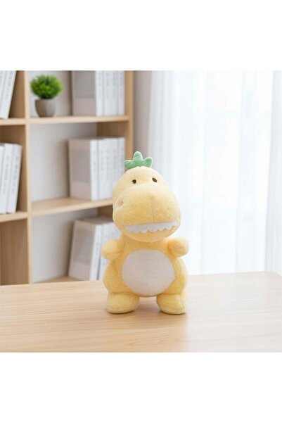 Danube Home Dino Plush Soft Toy Yellow 35 cm, Safe Box For Documents And Valu...
