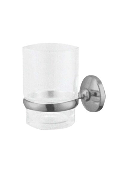 Milano Classic Tumbler Holder With Frost Glass For Bathroom Storage