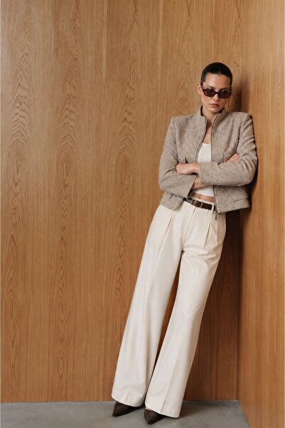 VERYMODA Μπουφάν με φερμουάρ και κασμίρι