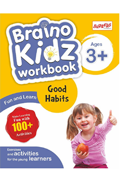 BRAINZ Braino Kidz Workbook Good Habits Ages 3+