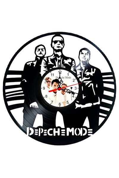 OEM Ceas de perete decorativ din disc de vinil, Depeche Mode Synth Pop Rock D...