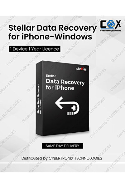 STELLAR Data Recovery for iPhone-Windows | 1 Device for 1 Year | Digital Lice...