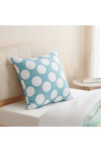 Danube Home Dreamz Polka Dot Filled Cushion 45x45 cm, Home Decor Piece For Di...