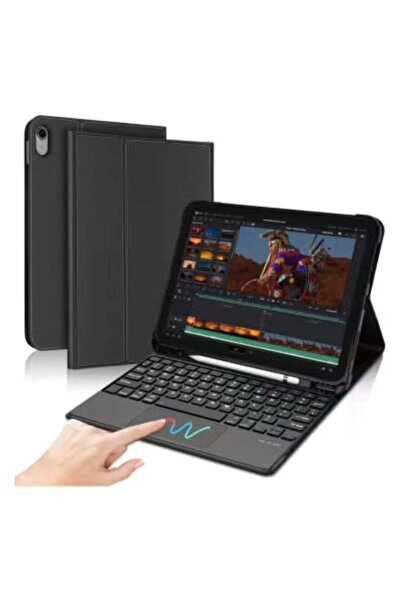Generic iPad Pro 11" (2024) M4 Wireless Keyboard Case with Touchpad – Detacha...