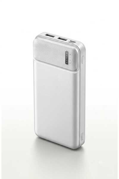WMX TEKNOLOJİ 20.000 mAh Powerbank 22.5W Turbo Hızlı Şarj QC 3.0 Çift USB Typ...