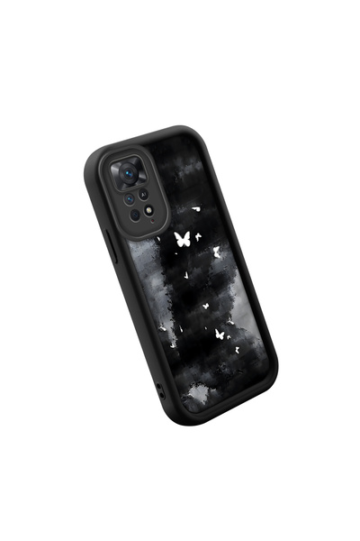 ARTISHELL Redmi Note 11 Pro 4G/5G Uyumlu Moda Kelebek Baskılı Dayanıklı Telef...