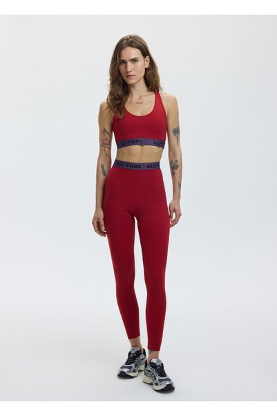 y.orstruly ALLYORS JUST LEGGING - KADIN YÜKSEK BEL YUMUŞAK DOKULU DEKORATİF M...