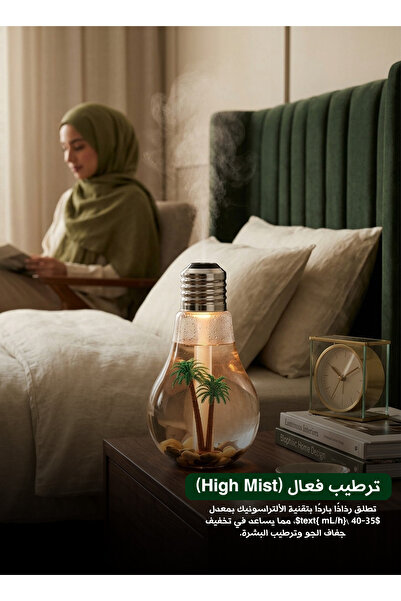 Yallabena USB Light Bulb Humidifier and Aromatherapy Diffuser with Cool Mist,...