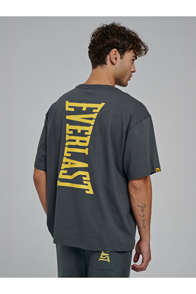 EVERLAST Sporting Goods Comfort Smoked Men's T-Shirt