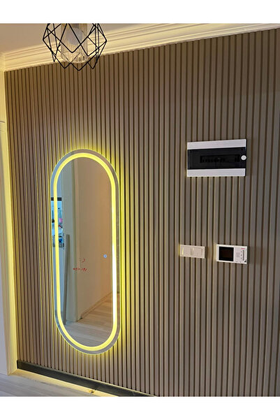 QUATTRO HOME Oval Işıklı Dekoratif Ayna