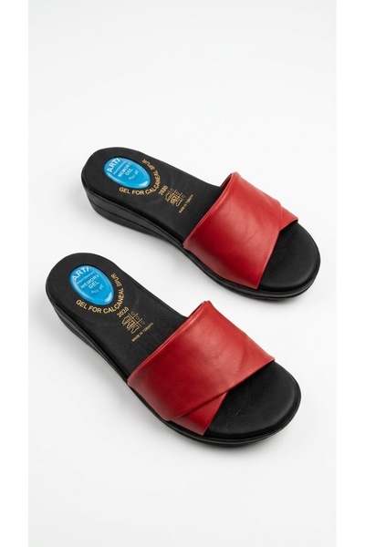 ARTI ARTI AYAKKABI Artı&Jel-5000 Orthopedic Gel Women's Slippers with Heel Sp...